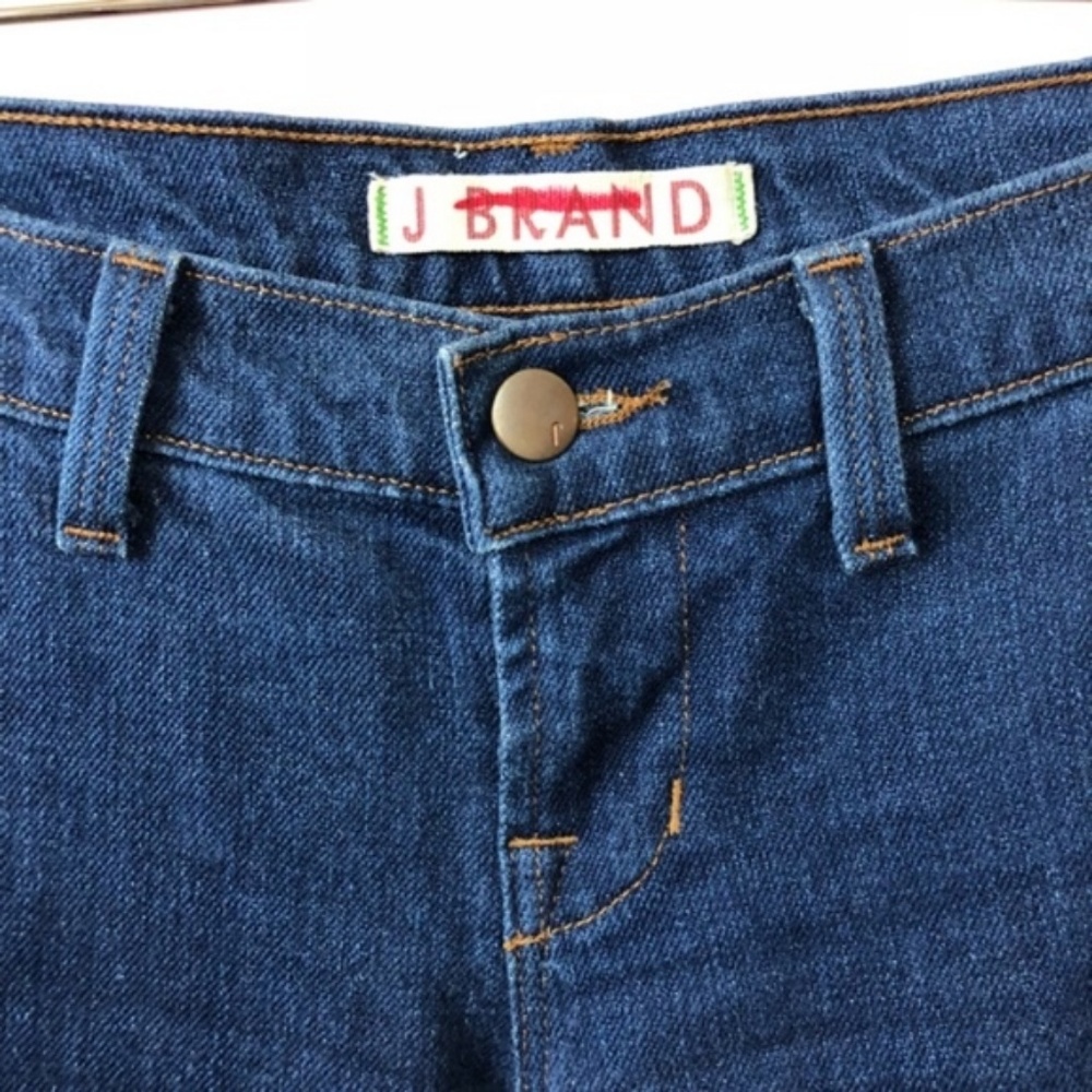 J Brand Marrakesh Dark Wash Flare Wide Leg Jeans - Picture 5 of 8